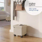 Storage Ottoman for Bedroom End of Bed, Velvet Storage Bench, Large Storage Ottoman Bench, Entryway Bench with Storage