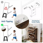 Shoe Storage Cabinet with Flip Drawers,Entryway Shoe Organizer with Drawer,Freestanding Hidden Narrow Shoe Rack Cabinet for Entryway,Hallway
