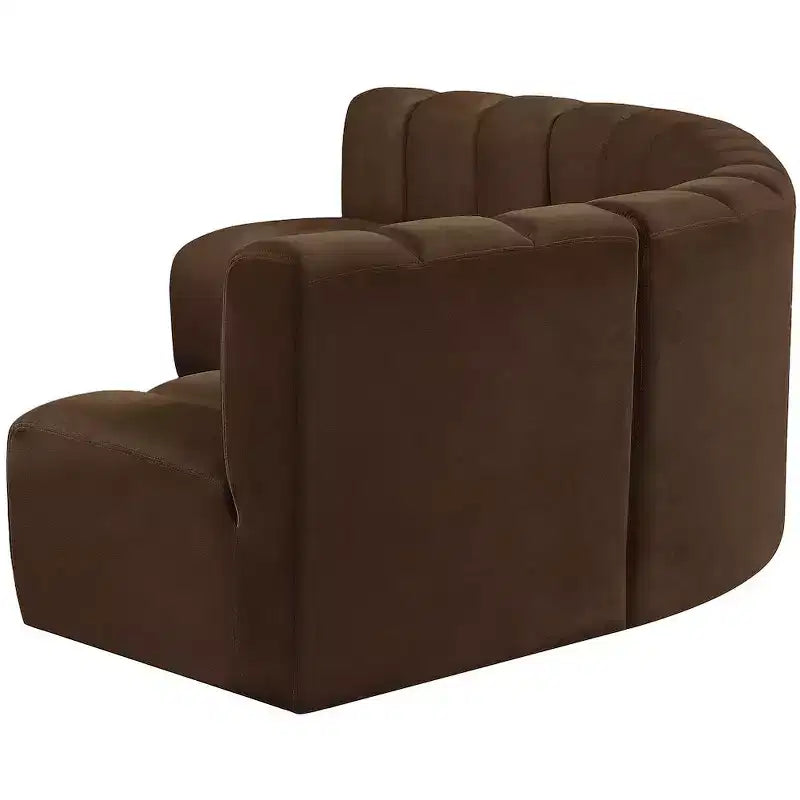 Arc Velvet Modular Sofa