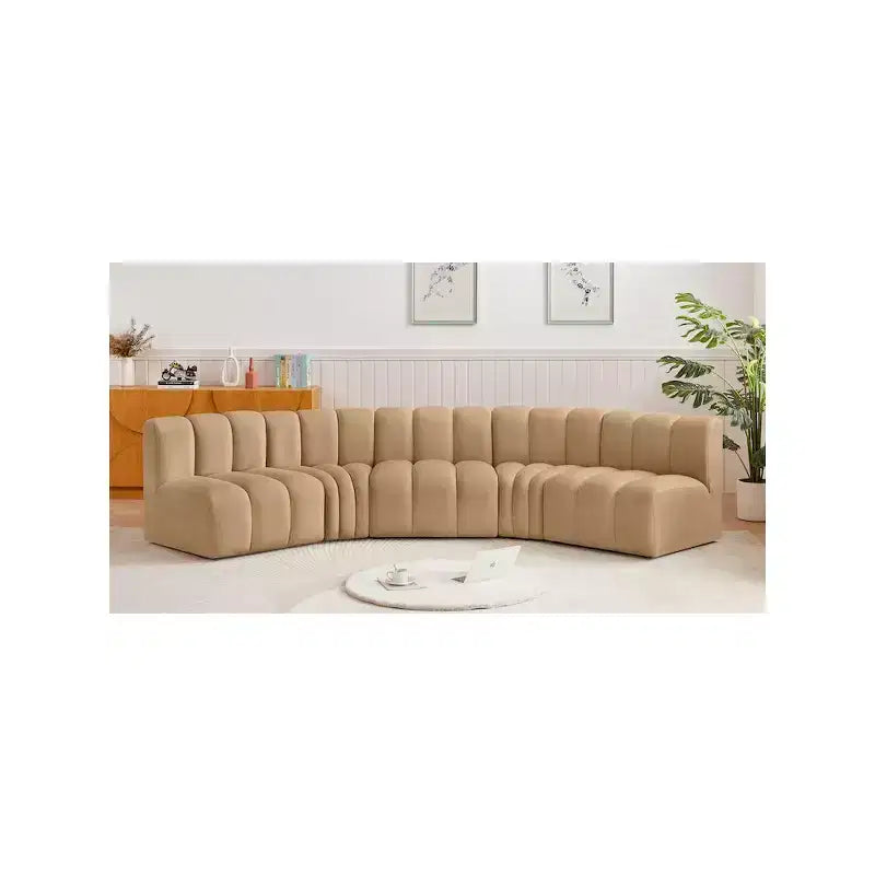 Arc Velvet Modular Sofa