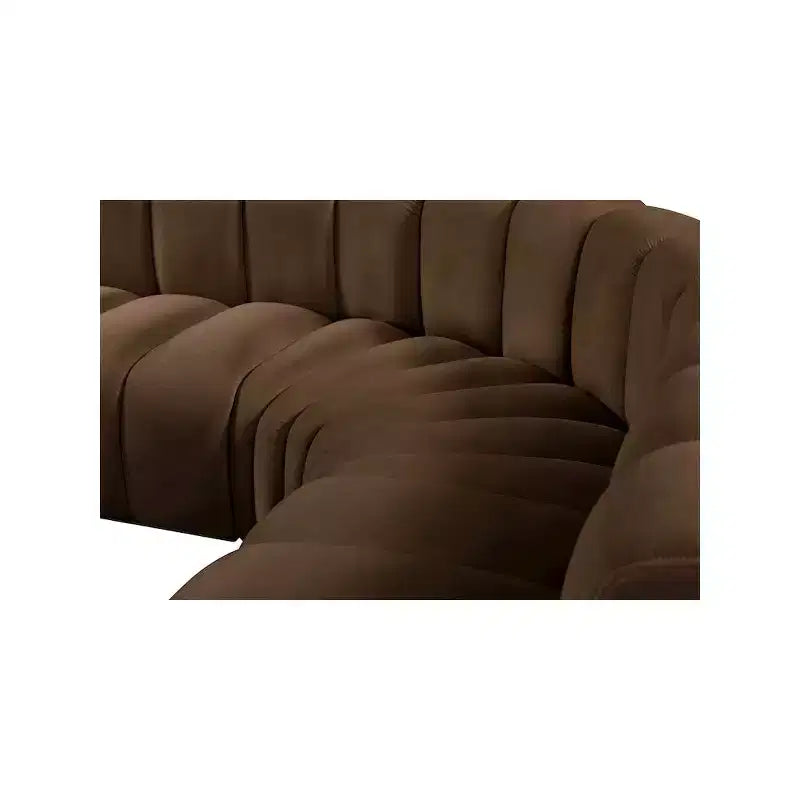 Arc Velvet Modular Sofa
