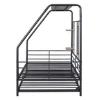House Daybed with Trundle and Storage Shelf, Heavy Duty Bed Frame for Kids Teens Adults