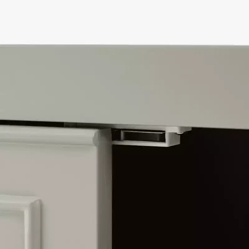 Bathroom Storage Cabinet Wooden Wall-Mounted Cabinets for Home, Small Space, Gray, 26*22*