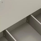 Bathroom Storage Cabinet Wooden Wall-Mounted Cabinets for Home, Small Space, Gray, 26*22*