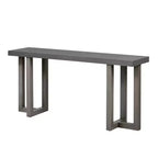 Modern Console Table with Solid Wood Legs, Elegent Entryway Table with Thick Tabletop, Hallway Table for Living Room, Bedroom