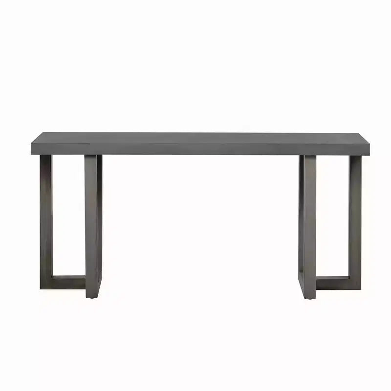Modern Console Table with Solid Wood Legs, Elegent Entryway Table with Thick Tabletop, Hallway Table for Living Room, Bedroom