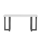 Modern Console Table with Solid Wood Legs, Elegent Entryway Table with Thick Tabletop, Hallway Table for Living Room, Bedroom