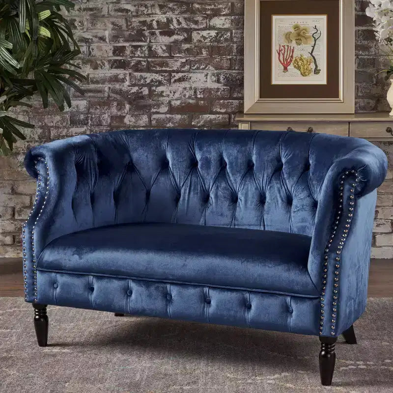 Scroll Arm Loveseat