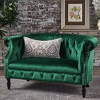 Scroll Arm Loveseat