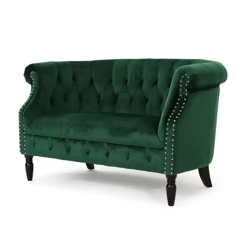 Scroll Arm Loveseat