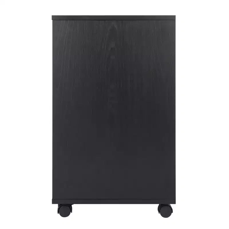 2 Sections Mobile Storage Cabinet